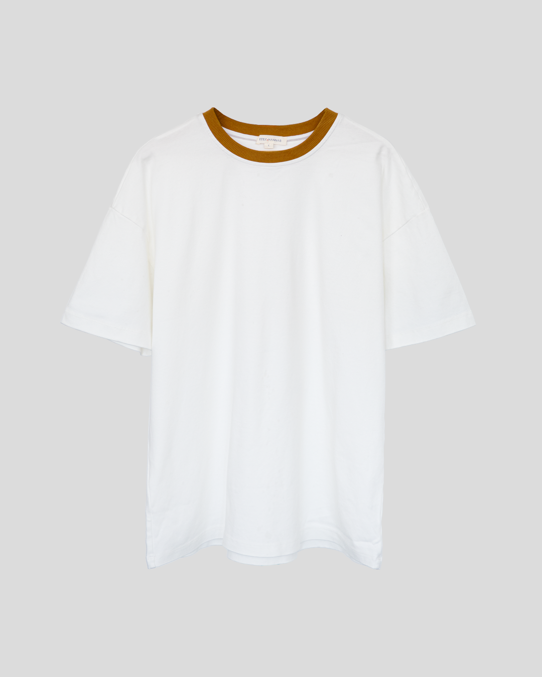 hannas-ochre-pish.webp تیشرت مینیمال - تصویر 1